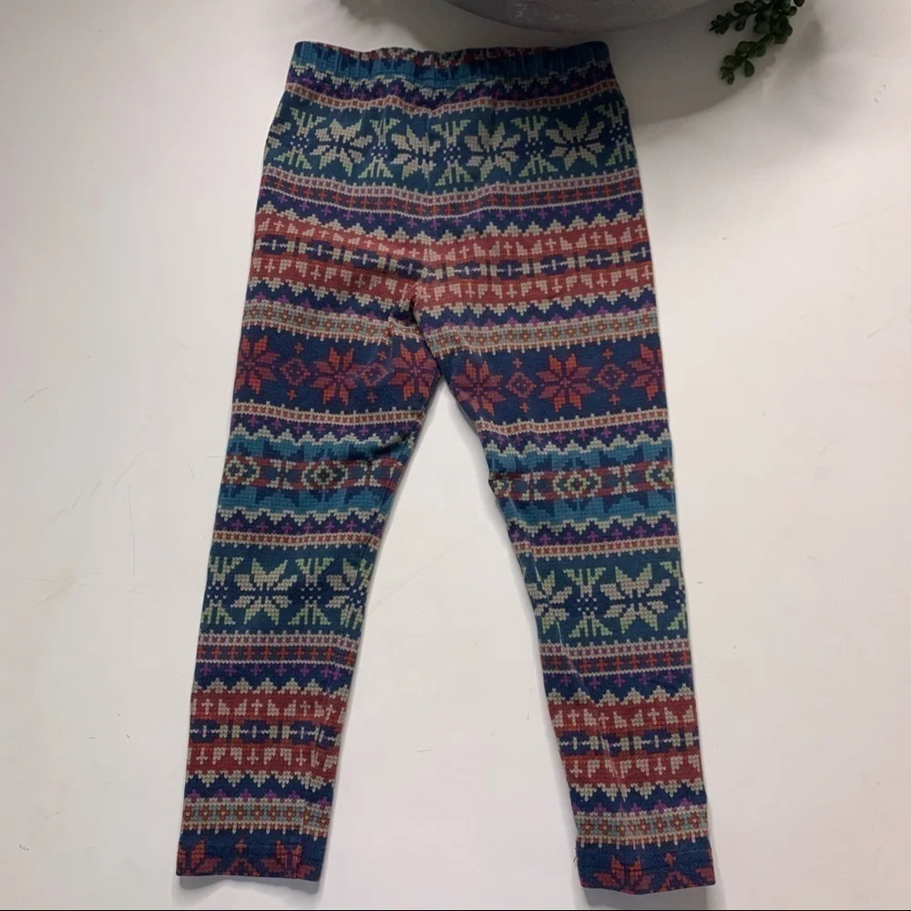 Polo Ralph Lauren digital multi south west Print Legging Toddler size 4T girl